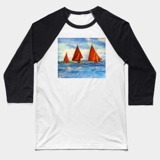 Three Galway Hookers At Sea Baseball T-Shirt